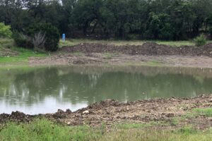 Landing Test for Bentonite Pond Liner